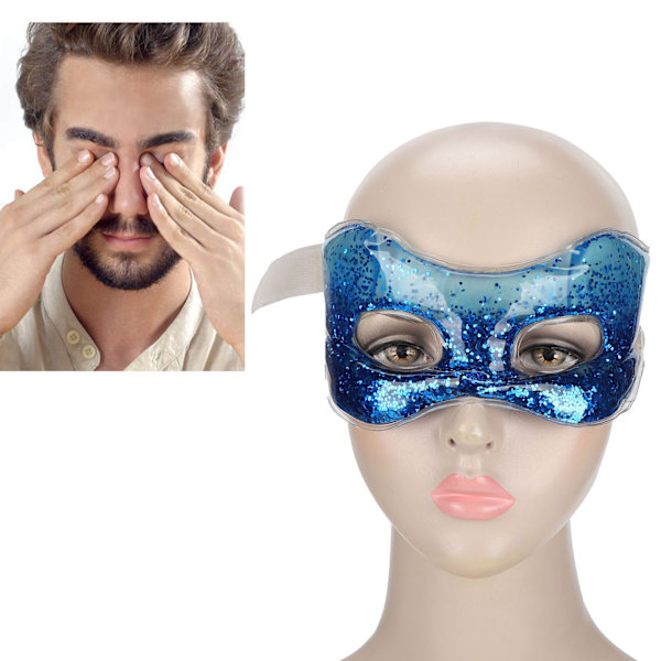 Flexibla Pärlor Ögonmasker, Kompressterapi Med Varm Kall Återanvändbar Gel För ÖGONVÅRD, Idealisk För Resor, Liten Storlek, TPU