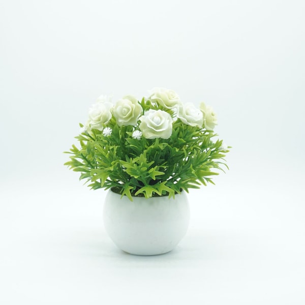 Konstgjord krukväxt Dekor Simulering Bonsai blomkruka för