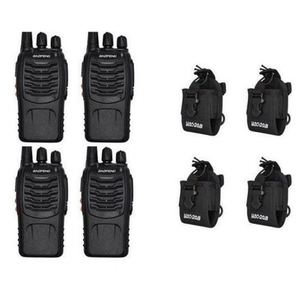 Walkie Talkie Bf-888S | 4 st | Walkie Talkie Set