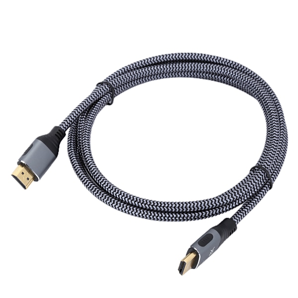 F0401&#8209;2 HDMI 8K@60Hz HDMI Anslutningskabel 2m/6.6ft Lång Anti&#8209;EMI för TV Dator