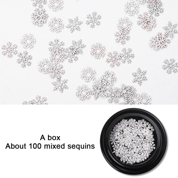 Christmas Nail Art Glitters, Xmas Glitters Nail Art Decoration