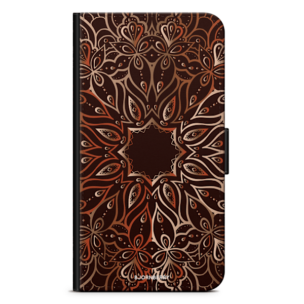 Bjornberry Plånboksfodral iPhone 11 - Bronze Mandala