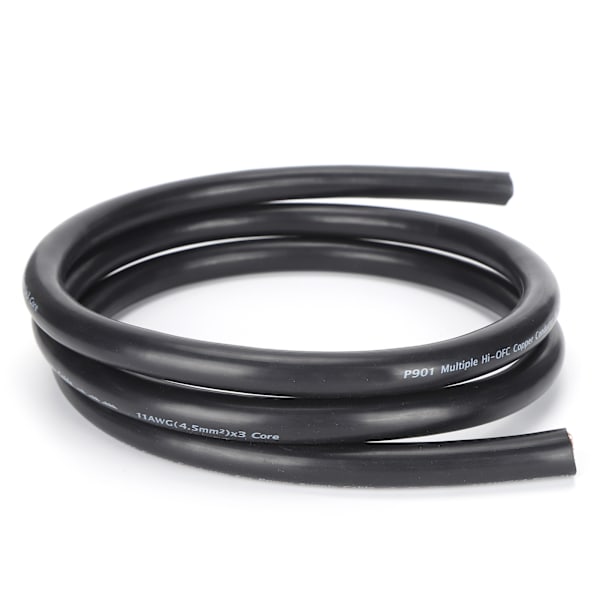 Monosaudio P901 4.5mm² Strömkabel Multi-Core Hi-OFC Kopparkabel HiFi AC Strömkabel 1.5m
