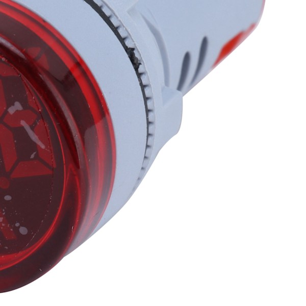 Digital Strömmätare Universal Amperemeter Signalindikatorlampa Ljus AC 220V AD16‑22DSARöd