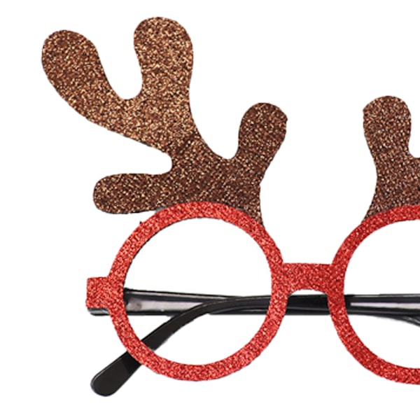 Christmas Glasses Frames，Xmas Party Photo Props Dress Up