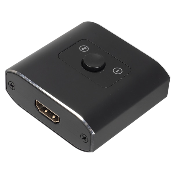 Dubbelriktad HDMI Switch Splitter 2 In 1 Ut 4K@60Hz, Universell Kompatibilitet För Ps5/4, Xbox, Roku, Firestick, Switch (1 st)