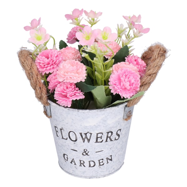 Konstgjord hortensia blomsterarrangemang prydnader konstgjorda blommor