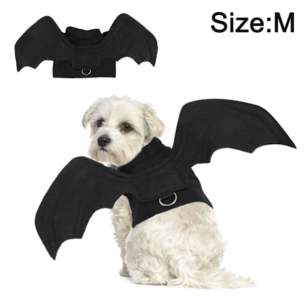 Husdjur fladdermus vingar Halloween svart cool fladdermus byta kostym