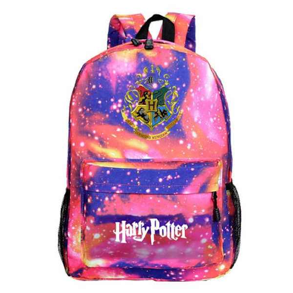 Barn Unisex Harry Potter Ryggsäck Studenter Skolväska Resa Ryggsäck Bokväskor Red 30*12*42cm