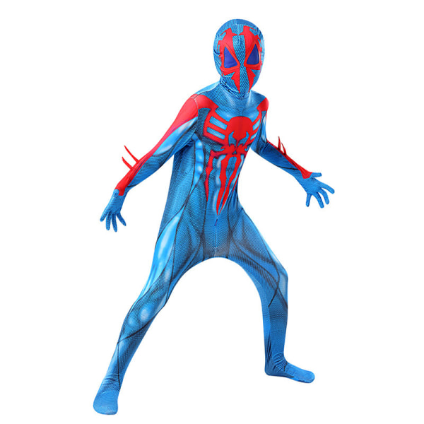 Spider-Man Halloween Barnkalendag Cosplay Modellering Overall 100cm