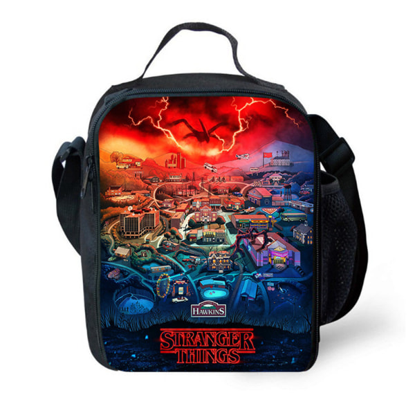 Stranger Things Outdoor Meal Pack Lunchbox Bento Bag C