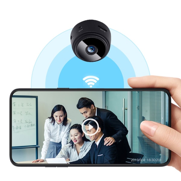 Wifi trådlös 1080p HD dold spionövervakningsövervakningskamera