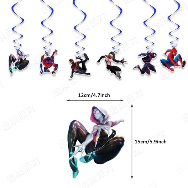 Spider-Man tema barn födelsedagsfest ballonger dekoration