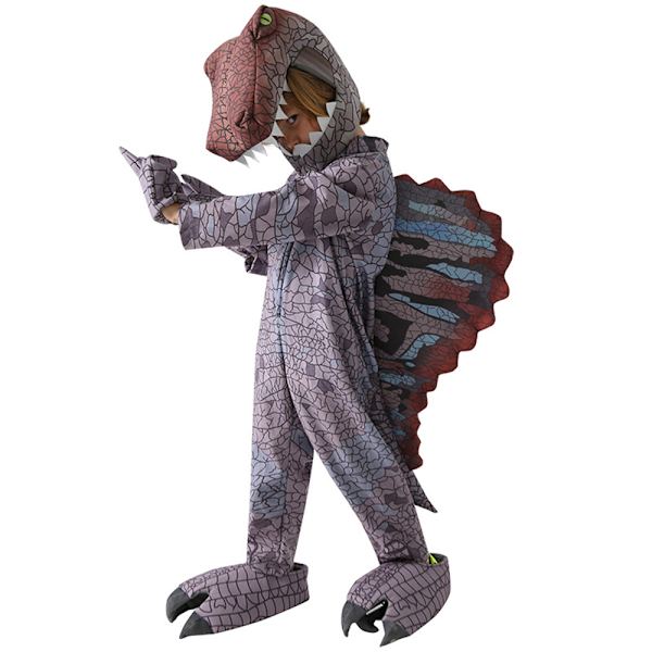 Lasten eläin jumpsuit Dinosaur Cosplay Halloween -asu XL