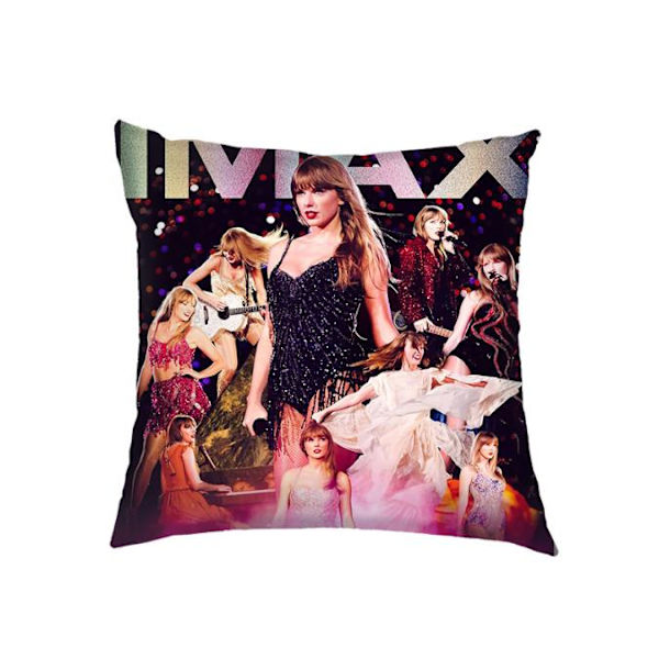 45cm Taylor Swift kuddfodral prydnadskudde hem soffa kontor dekor Swiftie #3 45*45cm