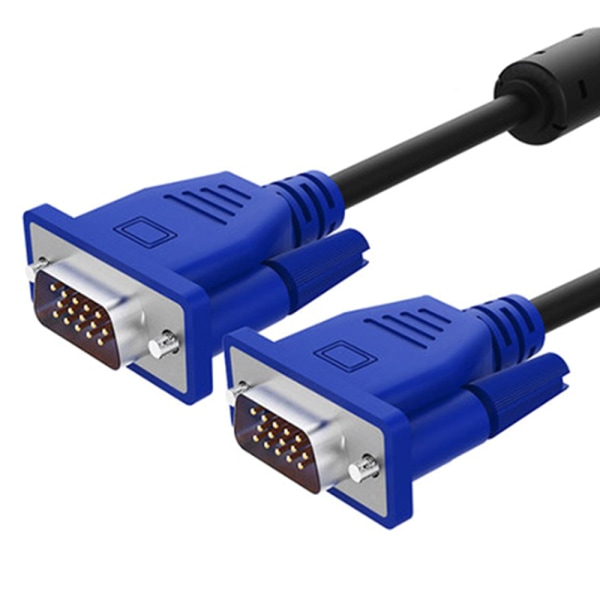 VGA till VGA-kabel 1,5M hane till hane blå kabel _ VGA till VGA-kab Blue 1.5m