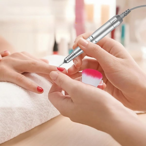 [3 dagars leveranstid] 4 i 1 Manikyr-Pedikyr Set, Nageldammsugare - Med Filter, Dammsugare Nagelbana