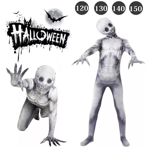 The Rake Morphsuit -asu pojille ja tytöille, Halloween-naamiaisasu, uudet Halloween-asut, pitkähihainen cosplay-rooliasu lapsille 140cm