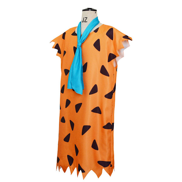 The Flinstones Fred Cosplay Kostym Anime The Flintstones Fred Cosplay Kostym Comic Show Kläder Halloween Karneval Party Outfits 140cm