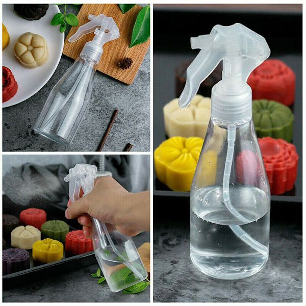 3 kpl Muovinen kastelukannu Kukkaruiskepullo Puutarhanhoitoon 3pcs 200ml