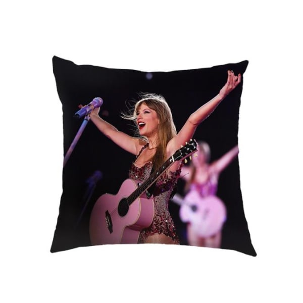 45cm Taylor Swift kuddfodral prydnadskudde hem soffa kontor dekor Swiftie #4 45*45cm