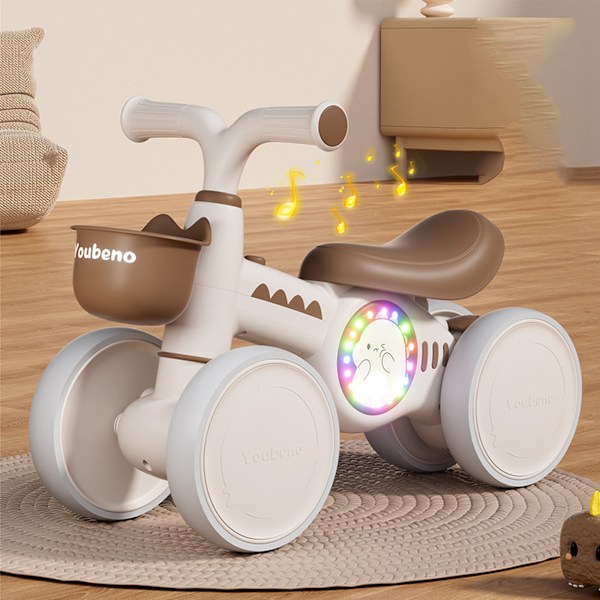 [3 dagers forsendelse] Balansebil for barn, mini løpehjul, slidebil, med veltesikring og 3 hjul, ergonomisk design, for å lære å kjøre