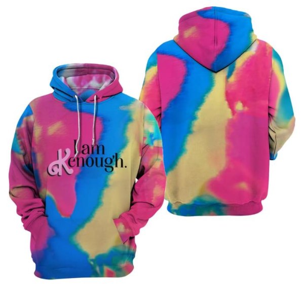 Kids Barbie Movies I Am Kenough Kostym Hoodies Pullover Top 150cm