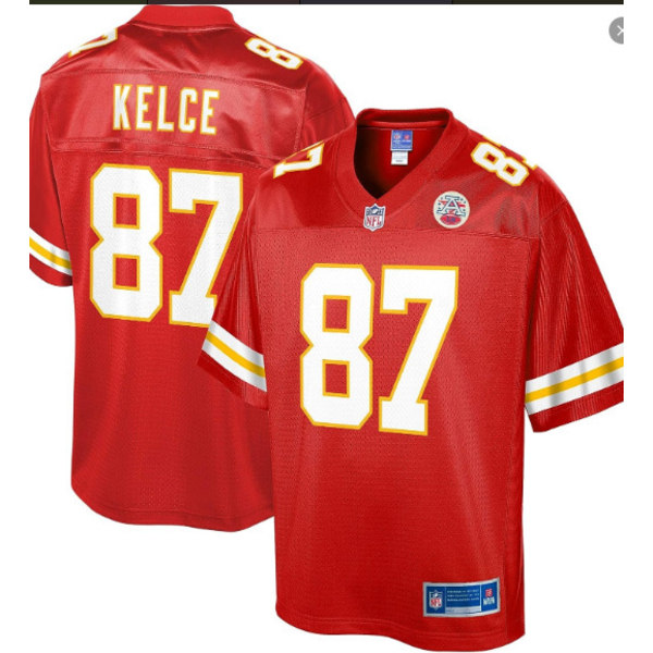 Kansas City Chiefs Jersey-tröja Herr Vuxen NFL American Football Toppar C M