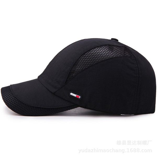 Cap för kvinnor män Sport Snapback Mesh Hat Grey