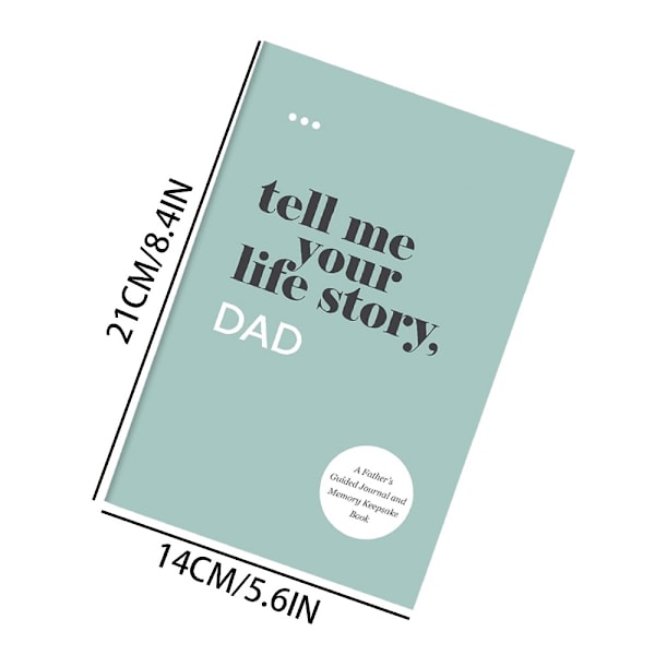 Fortæl mig din livshistorie, mor/far+: En guidet dagbog og minde-gave Dad