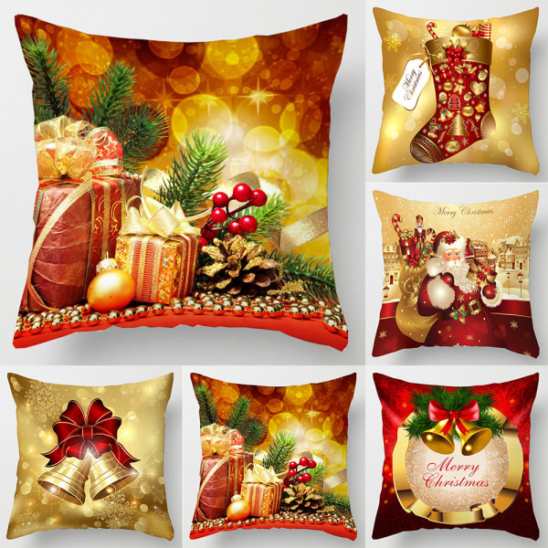 Jul kuddfodral jultomte semester kuddfodral C