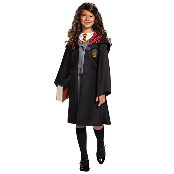 Harry Potter Barn Pojke Tjej World Book Day Kostym Cosplay Gryffindor Robe Cloak Girls M
