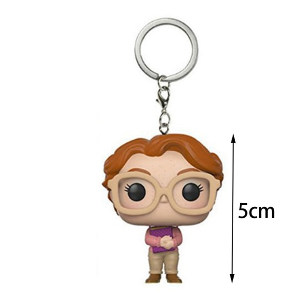 Stranger Things Pop Nyckelring Nyckelring Figur Presenter för barn #5
