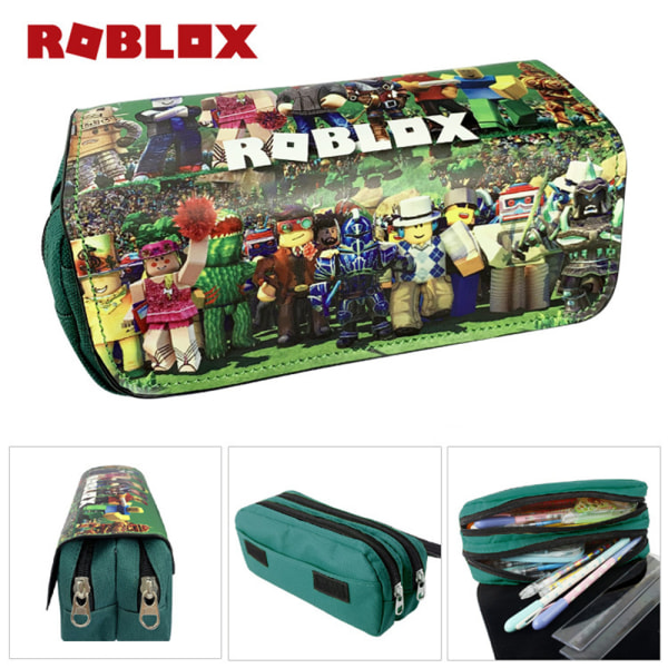 ROBLOX Cartoon Case i två lager för barn C