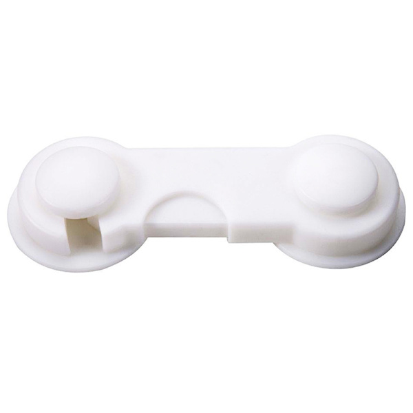 10 kpl vauvan turvalukkoja, vahva liima, laatikon suojalukko White 10pcs