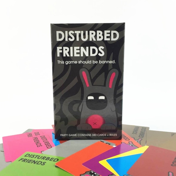 Disturbed Friends Brädspel Festkortspel för barn Vuxna