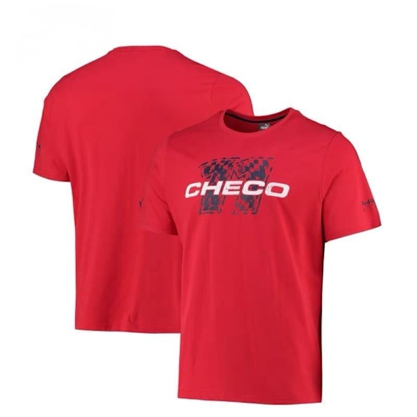 Sommar Herr Racing T-shirts Mountainbike MTB Kortärmad Sport Rundhals Toppar Red M