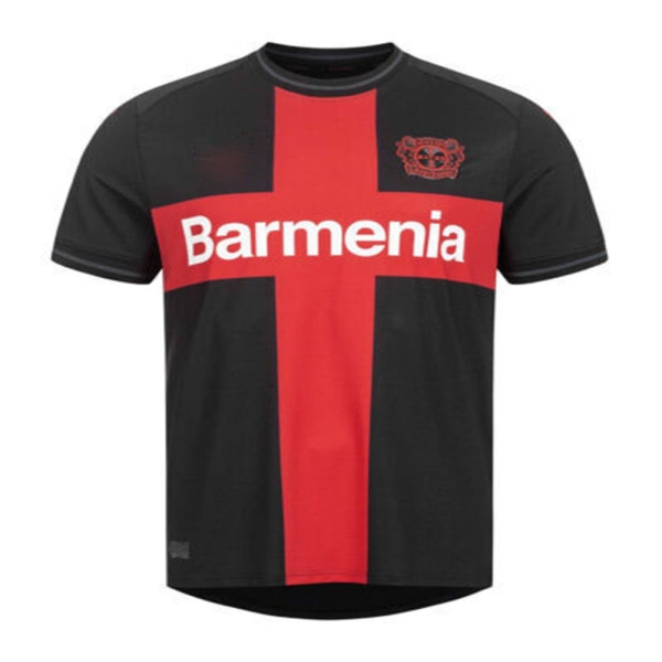 Bayer 04 Leverkusen-tröja 2023/24-kit hemmatröja och bortaställ 3:e tröja T-shirt Black M