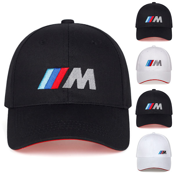 M-kirjailtu baseball-lippis urheiluun, moottoriurheiluun ja kilpa-ajoon, snapback, naiset, miehet A