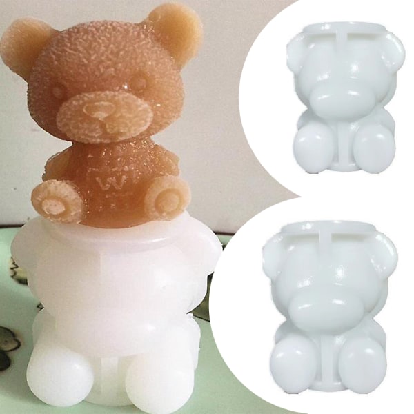 3D Bear Form Creative Ice Form Silikon Ice Cube Form Large