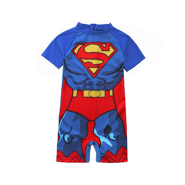 Barn Pojkar Avengers Baddräkt Strandkläder Sommar En Del Baddräkt #8 XL