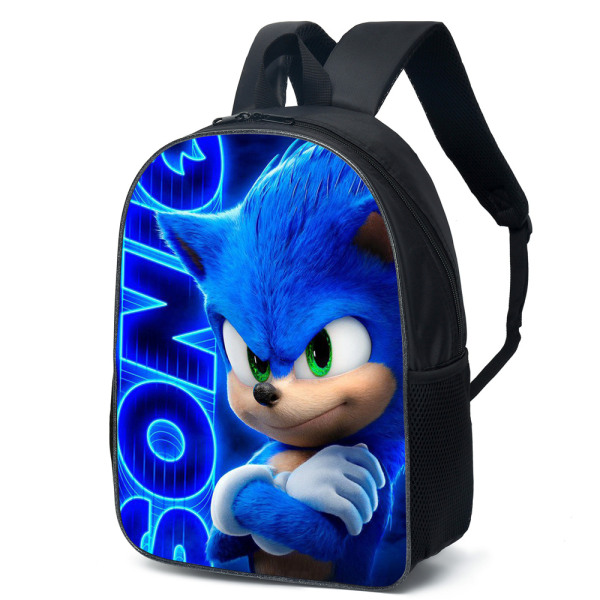 Sonic The Hedgehog Student Ryggsäck Skolväska A