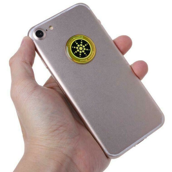 Mobie Phone Anti-strålningsdekaler EMF-skydd för surfplattor Silver