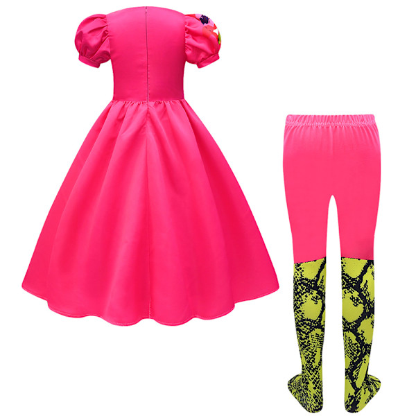 Lasten elokuva Barbie Cosplay Mekko Halloween Outo Puku 100cm