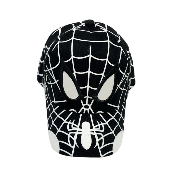 Spiderman keps tecknad barn baseboll keps hip hop keps black 52-54 CM