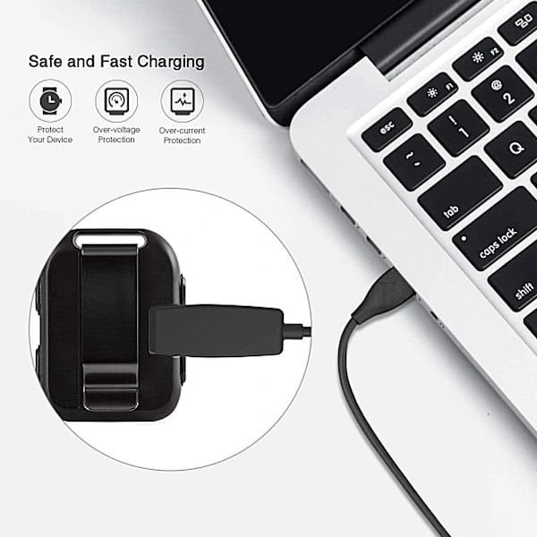 USB-laddningskabel för Garmin-klocka