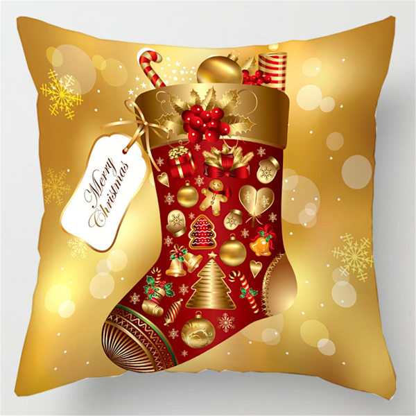 Jul kuddfodral jultomte semester kuddfodral D