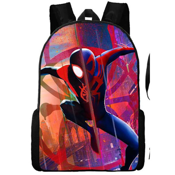 Jenter Gutter Anime Spider-Man Studenter Ryggsekk Tursekk E