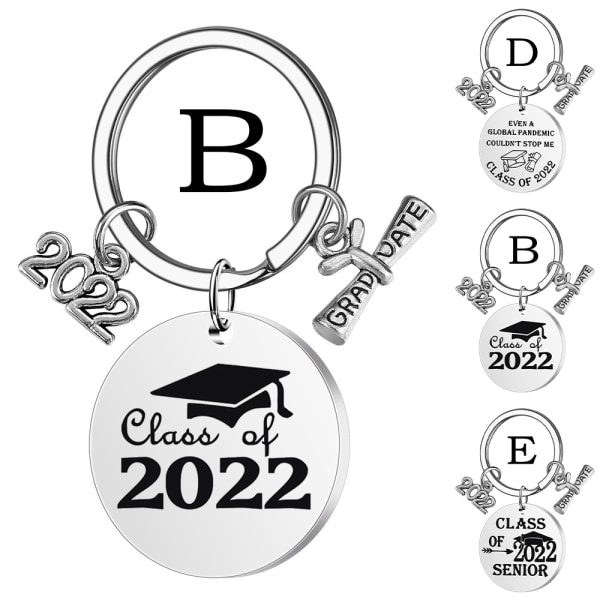 Klass av 2022 nyckelring examenspresent för studenter nyckelring C