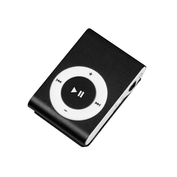 Mini digitaalinen MP3-multimediasoitin LCD-näytöllä, lahjat Black